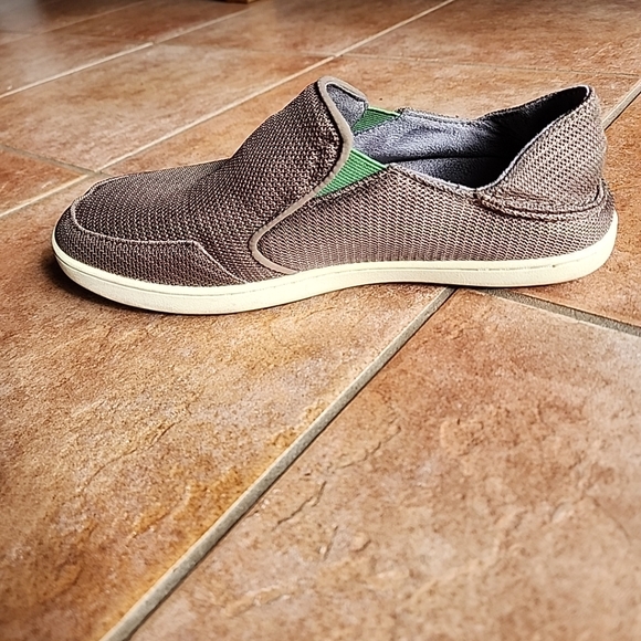 Olukai Nohea Mesh Casual Convertable Loafer Shoe 8.5 Mustang Lime Peel - Picture 7 of 11